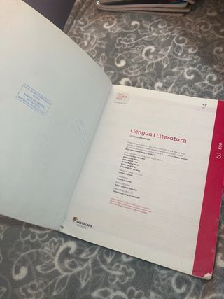 LLENGUA I LITERATURA SERIE COMUNICA 3 ESO SABER...