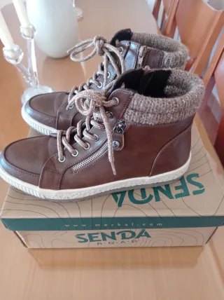Botas Senda Mujer Talla 39 Marrones