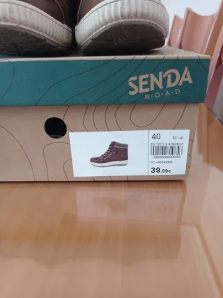 Botas Senda Mujer Talla 39 Marrones