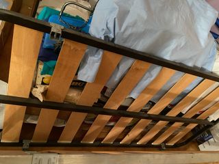 Somier de madera y metal NUEVO SIN USAR
