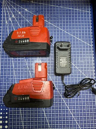 Lote 2 Baterías Hilti 12V pasadas a litio 2.6 Ah