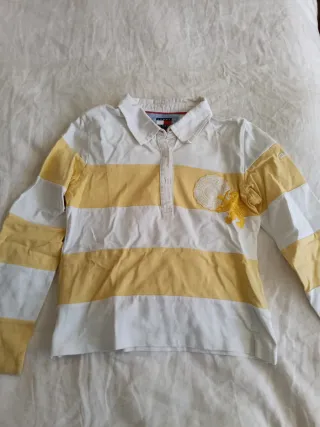Polo Tommy Hilfiger rayas niño