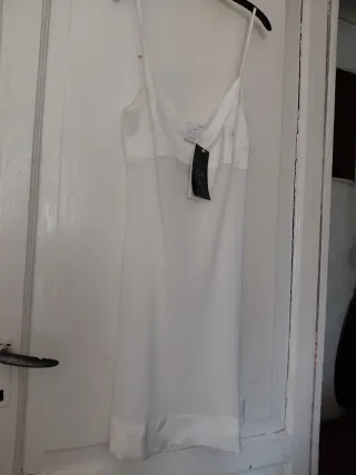 Sottoveste SILVIA MONTEGNA bianco panna tg.44