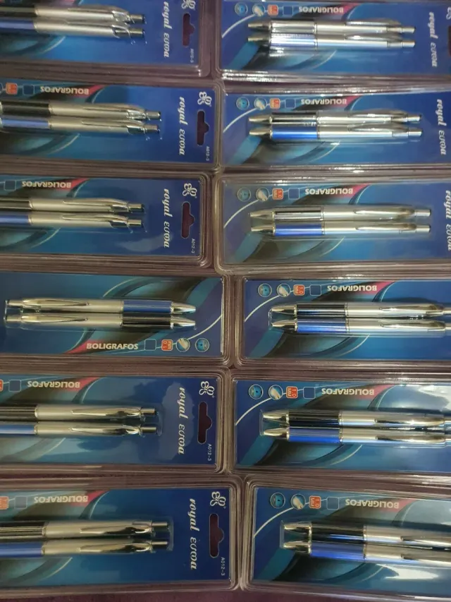 Lote de canetas Royal Euroa