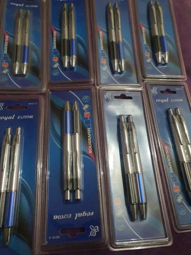 Lote de canetas Royal Euroa
