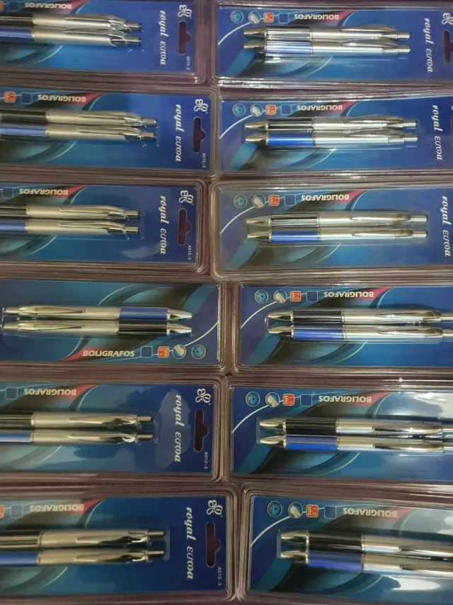 Lote de canetas Royal Euroa