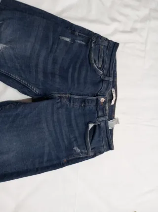 Jeans Zara uomo strappati blu tg eur.44