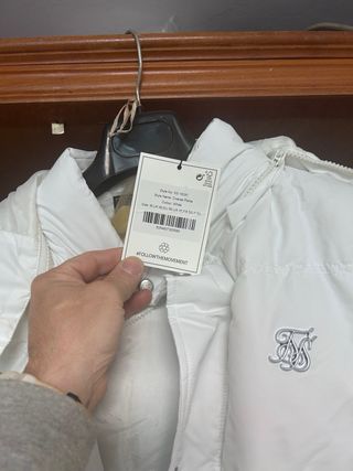 Chaquetón blanco SikSilk
