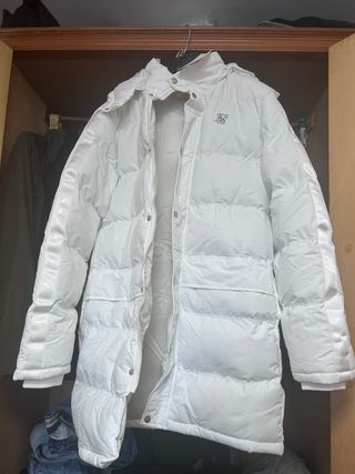 Chaquetón blanco SikSilk