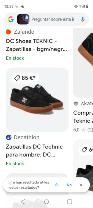 Zapatillas DC Technic como nuevas