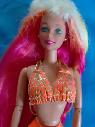 Barbie Hula Hair Anni '90