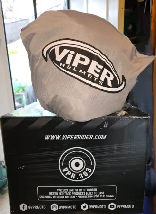 Casco Viper para Moto.  Reversible Flip-Up