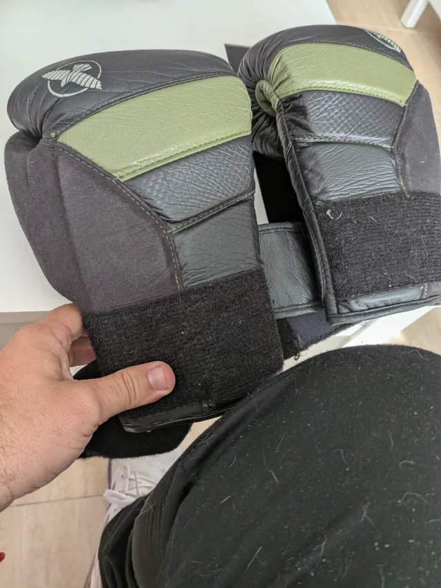 Guantes de boxeo Hayabusa originales 16 onzas