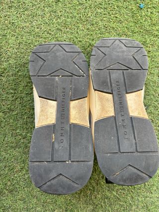 Zapatillas Tommy Hilfiger Verde y Rosa