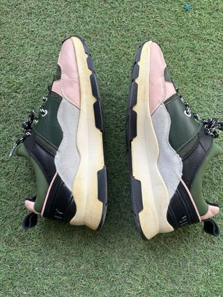 Zapatillas Tommy Hilfiger Verde y Rosa