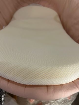 Moisés ratán acolchado balancín