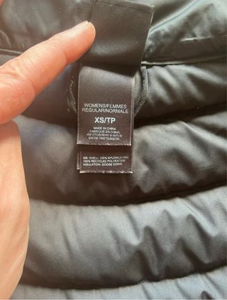 Abrigo Plumas Mujer The North Face Negro