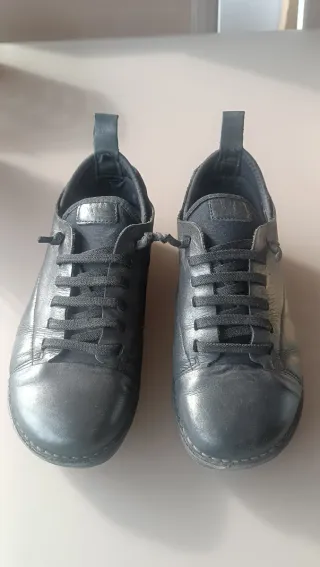 Zapatos de piel negros