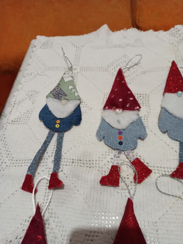 Adornos Navideños Gnomos