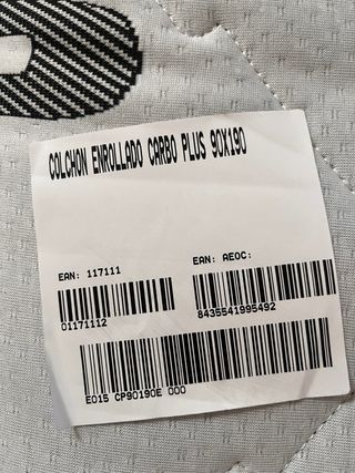 Colchón 90x190