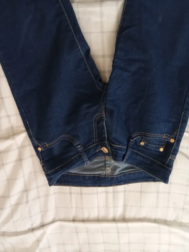 Pantalón vaquero mujer azul