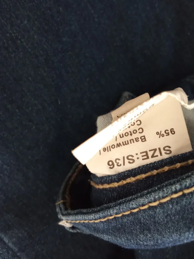 Pantalón vaquero mujer azul