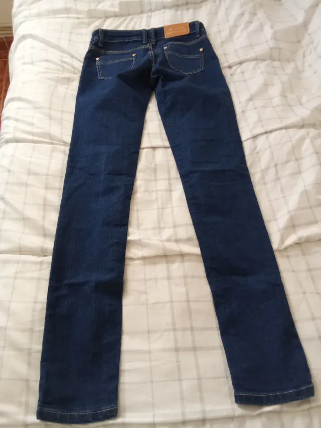 Pantalón vaquero mujer azul