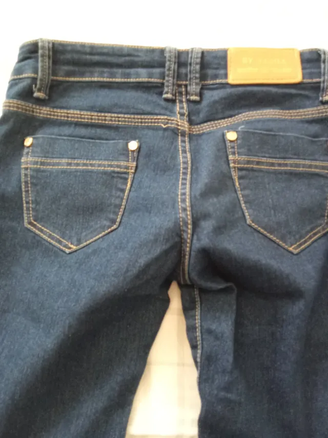 Pantalón vaquero mujer azul