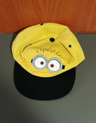 Gorra Minions Amarillo y Negro