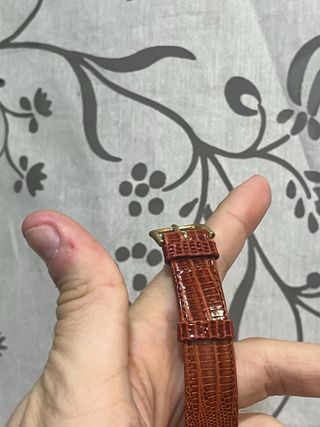 Reloj Roger Rodin Vintage Dorado y Marrón