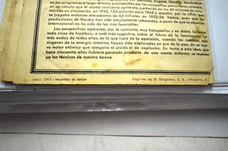 Álbum cromos coches 1954