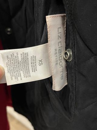 Abrigo Liz Claiborne talla XS