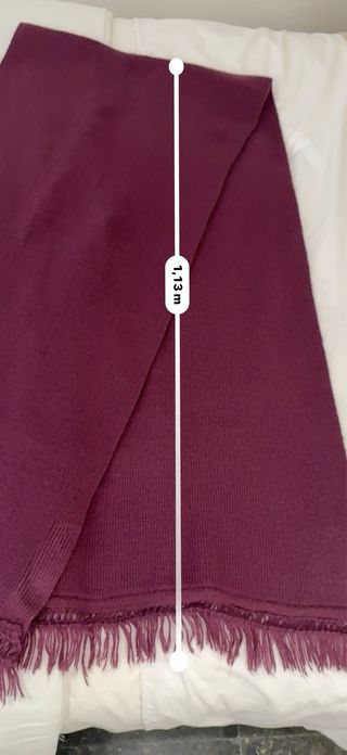 Chal grande o Maxi bufanda de lana