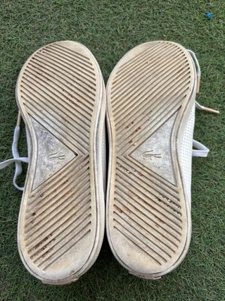 Zapatillas Lacoste Blancas y Rosas