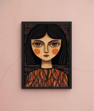 Quadro Ritratto Artistico con Cornice – Stampa A4