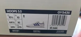 Zapatillas Adidas Hoops Nuevas A ESTRENAR