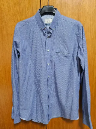 Camisa de vestir El Corte Inglés azul