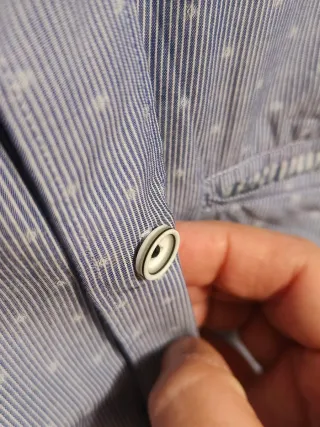 Camisa de vestir El Corte Inglés azul