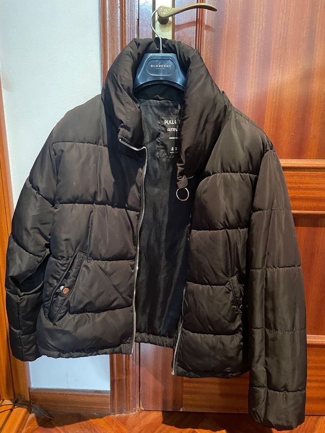 Plumas negro Pull&Bear buen estado
