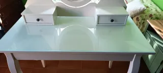 Tocador Ikea Bianco e Cristallo