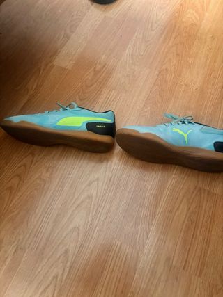 Zapatillas Puma Truco III Fútbol Sala Azul/Verde