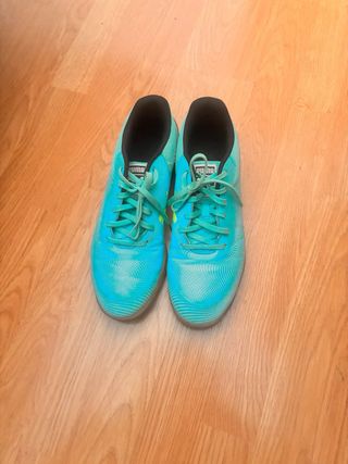 Zapatillas Puma Truco III Fútbol Sala Azul/Verde