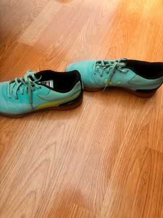 Zapatillas Puma Truco III Fútbol Sala Azul/Verde