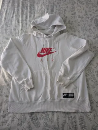Sudadera Nike Air Talla M Blanca