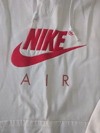 Sudadera Nike Air Talla M Blanca