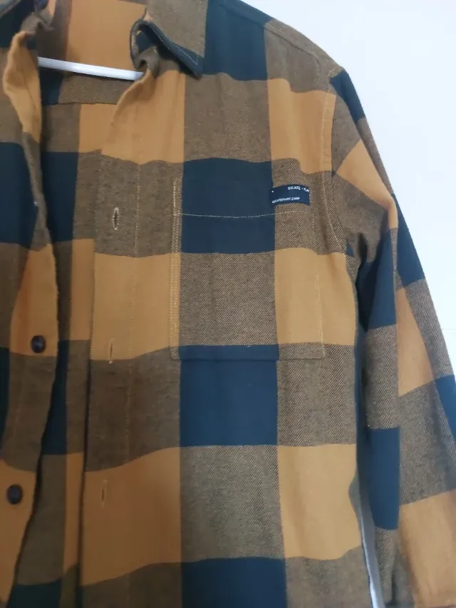 Camisa Zara cuadros niño 9 años