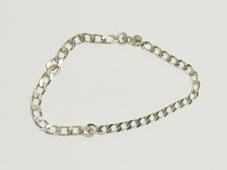 Pulsera/Tobillera Plata 925 Barbada 7.6g