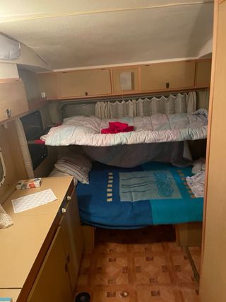 parcela en camping estable