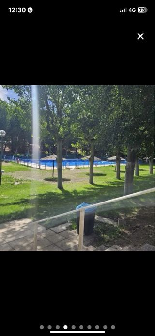 parcela en camping estable