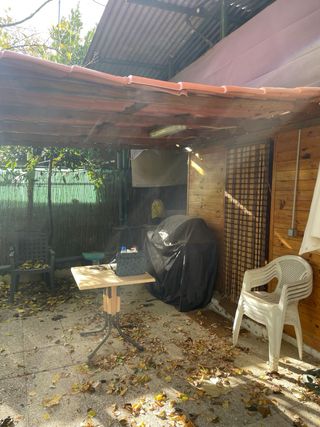 parcela en camping estable